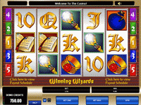 Play Winning Wizards Slots by Microgaming for Free Winning Wizards is a basic 5 reel slot game with 5 paylines which pay in both directions from left to right and from right to left. >>> Play Winning Wizards Slots Here