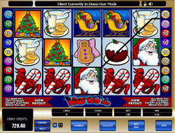 Play HO HO HO - Free Online Christmas Slots Here - By Microgaming